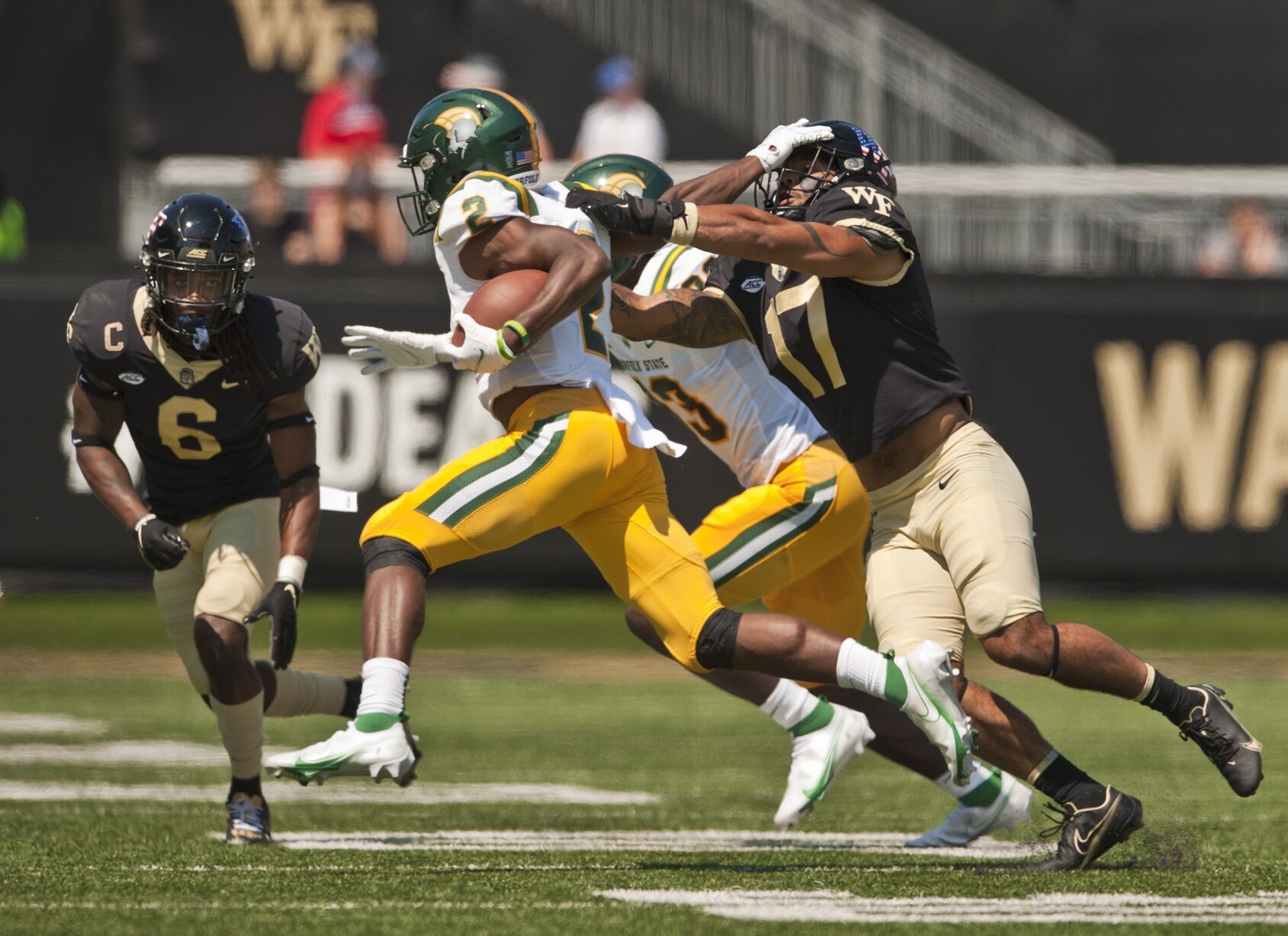 Wake Forest Norfolk State football